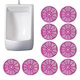 Urinal-Pads für Herrenzimmer – Urinalmatten, Geruchskontrolle, Urinalreiniger, 10 x Fleckenentferner, Urinal-Sieb, Urinalpads, WC-Reiniger, langlebig, reduziert Urinalkuchen