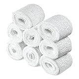 Navaris Gipsbinden 8er Set zum Babybauch bemalen - 8x Gips Abdruck Binden 5 x 300 cm für Schwangerschaftsbauch Verband Gipsabdruck Gipsbinden zum Basteln schnelltrocknend