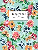 Ledger Books for Bookkeeping: 6 Column Ledger Notebook Accounting Bookkeeping Columnar Notebook Budgeting and Money Management (Business Notebook, Band 6)