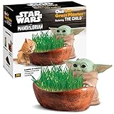 Chia NECA Cat Grass Planter - Star Wars The Child with Egg Canister