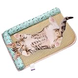 Générique Kühlmatte für Hunde, Schlafmatte für Tiere – kühle für Katzen und Welpen im Sommer – Wärmekissen für Balkon und Garten