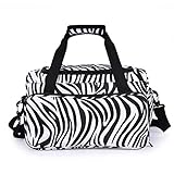 Friseur-Werkzeugtasche, Zebrastreifen, Handtasche, Friseur-Werkzeugtasche, tragbare Schere, Kammhalter, Tasche, Haarstyling-Etui, perfekt für Haartrockner, Glätteisen, 35 x 20 x 24 cm