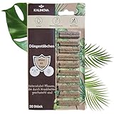 Düngestäbchen gegen Pilzkrankheiten – 20 Stück – Natürliche Pflanzenhilfe bei Wurzelfäule & Schimmel – 60 Tage Wirkung – Ohne Chemie KALINOVA