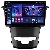 Android 14 Autoradio Stereo 9 Zoll HD Digital Multi-Touchscreen Für SsangYong Korando 3 Actyon 2 2013-2017 Mit Navigation Bluetooth-Unterstützung Radio Lenkradsteuerung Mit