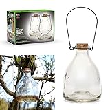 CKB LTD 2er Set Wasp Catcher Trap Wespenfänger Wespenfalle Glas Glasflasche - Traditionelles Attraktives Design Insektenfalle Trap Garten Schädlingsbekämpfung