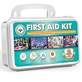 General Medi Erste Hilfe Set - 120-teiliges Premium Erste-Hilfe-Set für Haus, Auto, Reise, Büro, Sport, Wandern, Camping, Rettung