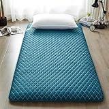 Japanische Bodenmatratze, faltbar, Thai-Futon, rollbare Matte, bequeme Isomatte für Boden, Farbe: A, Größe 150 x 200 cm, perfekt für Meditation und Entspannung