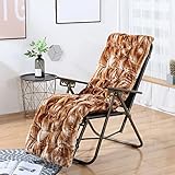 YWBXSHKD Deckchair Auflage 48x120cm, Liegenauflage Garten Gartenliege Liegestuhl Sonnenliege Terrasse Dicke Stuhlpolster FüR Reisen Feriengarten Indoor Outdoor Dick Liege Kein Stuhl