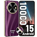 OUKITEL C59 Smartphone Ohne Vertrag Android 15, 10000mAh Handy Ohne Vertrag, 6.88 Zoll 90Hz Simlockfreie Handys, 16GB+128GB, 120LM Taschenlampe, 13MP+5MP Kamera, Dual 4G SIM/Fingerabdruck/OTG/Face ID