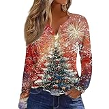 Christmas Pullover Damen Weihnachtskleidung Ugly Sweater Weihnachtskleid Weihnachtspullover Weihnacht Aus Baumwolle Weihnachtsbluse Weihnachtskleider