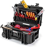 KNIPEX Werkzeugkoffer Robust26 Move Sanitär 17-teilig, 00 21 33 S