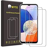 WFTE [2 Stück Panzer Schutz Glas für Samsung Galaxy A14, 9H Härte Panzer Schutz Glas, Anti-Kratzen Glasfolie, Anti-Bläschen Displayschutzfolien Schutzfolie für Galaxy A14 5G / 4G