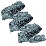 GZDAOXIA 3 Stück 3cm*4m Pflanzenbinder,Pflanzenband,Baumbefestigung Bindeband,Baumanbinder Grün,Fixieren und Binden Von Bäumen Pflanzen,für Garten Outdoor(Grün)