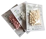 Zahnpflege Pool Süßigkeiten für gesunde Zähne - für Kinder und Erwachsene geeignet - Pastillen mit Süßungsmittel Xylit - in 3 Geschmacksrichtungen erhältlich - 150g Probepackung - zuckerfrei