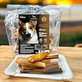 MY HAPPY PETS Kausnack für Hunde Deluxe Ochsenziemer 1 kg Länge (7-10cm)