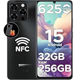DOOGEE Note 58 Pro Android 15 Smartphone Ohne Vertrag 32GB+256GB Octa Core 6.75' HD+ 90Hz Handy Ohne Vertrag 6250mAh Handy Günstig 16MP+8MP Simlockfreie Handys Dual SIM 4G/ GPS/NFC/Fingerabdruck