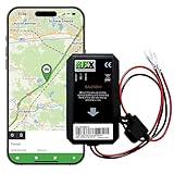 REXlink GPS Tracker Auto 4G - Einfach Fahrzeug-Lokator, Apps für Android und iOS, geringe Servicegebühr, inkl. SIM-Karte, Einfache Installation, Stützbatterie für 1 Tag, IP67