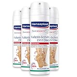 Hansaplast Fußpilz-Schutz 2in1 Deo 4er Pack (150 ml), antibakterielles Fußdeo mit 48h Schutz vor Fußgeruch, Fußspray zur Vorbeugung von Fußpilz