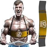 Senshi Japan Bizeps-Isolator-Gurt, zum Gewichtheben, für Arm-Curls, Bizeps-Training