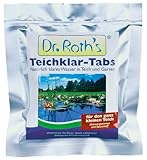 Söll 80386 Dr. Roth's Teichklar, 4 Tabs - mikrobiologische Teichreinigung, Algenprophylaxe, Mikroorganismen für natürliche Wasserklärung im Teich Schwimmteich Fischteich