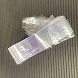 Yhenlovtt 30 Stück transparente Schlägerfolie für Badminton, 20 cm Griff, Tennisgriff, Schrumpfschlauch, Schrumpffähig, Länge Sp Wrap zum Schutz