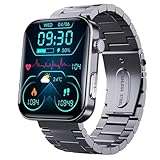 Wizvox Schlaftracker, EKG Uhr Mit Vorhofflimmern Erkennung 52 Sportmodi, 𝐁l𝐮𝐭𝐳𝐮𝐜𝐤𝐞𝐫 Uhr F06,B