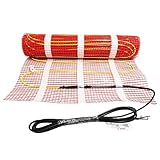 HEATIT 2 ㎡ Fußbodenheizungsmatte Elektrisch strahlendes selbstklebendes Fußbodenheizungssystem 150w/㎡ Warmmatte