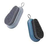 Taicols 2 Stück Robuste Nagelbürste, Fingernagel Peeling Bürste, Multifunktionale Langlebige Steife Borsten Nagel Peeling Bürste, Hand und Nagel Reinigungsbürste für Männer und Mechaniker