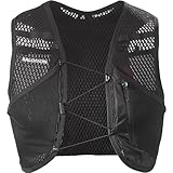Salomon Active Skin 4 Compatible with Flasks Unisex Running Vest Hiking Trail, 4L, Precision Fit, Easy Access Precision Fit, and Optimized Storage