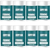 Crepey Skin Restoration Straffende und straffende Creme feuchtigkeitsspendende schlaffe Haut an den ArmenSchnell einziehend, Anti-Aging, Elastizität für Körper, Hals, Hände, Gesicht (8PCS)