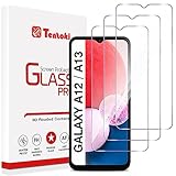 Tentoki 3 Stück, für Panzerglas Samsung Galaxy A13 5G/ A13/ A12/ A04s Schutzfolie,[kratzfest, 9H Härte] Ultra Transparent Displayschutz