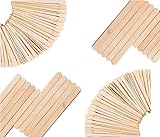 250 Holzspatel Waxing,Kleine Wachs Spatel Holz Wachs Sticks Augenbrauen Waxing Applikatoren Holz-Craft-Sticks Gesicht Körper Haarentfernungssticks,Haarentfernung Holzstäbchen,Holzspatel Haarentfernung