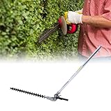 Elgnaura Einstellbarer Strauchschneider, Hedge -Trimmer -Bindung für die Verwendung von Multi -funktionaler Rasenmäher auf hohen Zweigen (28 * 9mm)