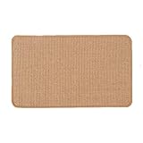 M&MKPET Kratzmatte für Katzen, natürliches Sisal, horizontale Kratzmatte für Katzen, zum Schleifen von Krallen und zum Schutz von Möbeln (65 cm / 40 cm)