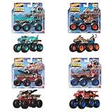 Hot Wheels Monster Trucks Big Rigs, Spielzeugtruck im Maßstab 1:64 mit 6 Rädern, zum Transportieren oder Abschleppen Anderer Fahrzeuge (Stile können abweichen), HWN86