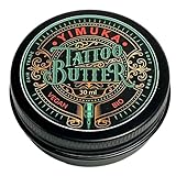 YIMUKA Tattoo Butter - Premium Tattoo Balm für Tägliche Pflege & Regeneration - 100% Natürliche Inhaltsstoffe, Bio, Vegan & Fair Trade (30ml)