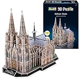 Revell 3D Puzzle Koelner Dom I 179 Teile I 4 Stunden Bauspaß für Kinder und Erwachsene I ab 10 Jahren I Die dritthöchste Kirche der Welt selber zusammenbauen