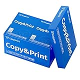 Easyprint Druckerpapier Kopierpapier 5000 Blatt 10 x 500 A4 Premium Hochweiß CIE 160 Testsieger PEFC Umweltzertifikat