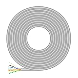 Cat.6 UTP AWG23 CCA RJ45-Kabel, Grau, 100 m, Netzwerkkabel, CCA-Material, 8-polig, geeignet für: Daten- und Telekommunikationsnetze.