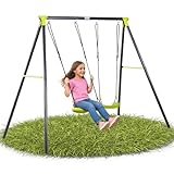 Baby Vivo Schaukel Schaukelgestell Kinderschaukel Gartenschaukel Schaukelgerüst Brettschaukel Doppelschaukel bis 100 kg