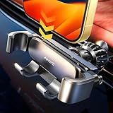 AINOPE Handyhalterung Auto Lüftung - [Schwerkraft-Design] [Einhandbedienung] Handy Halterung Auto, 2025 Autohalterung Für iPhone 16-11 Pro Max XR, Samsung Galaxy S25 Ultra Plus,Smartphone mit Hülle