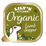 Lily's Kitchen Mit natürlichen Zutaten hergestellt Nassfutter für ausgewachsene Hunde Hundefutter Schale Bio- Lamm 11 x 150g