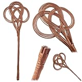 KADAX Teppichklopfer aus Weide mit 75 cm langem Griff, traditioneller Teppichreiniger für gründliche Reinigung von Teppichen, Fußmatten und Polstern