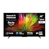 Panasonic Premium TV-65Z80BEZ, Z80B-Serie, 65 Zoll, 4K Ultra HD OLED Smart TV, 2025, Fire TV, Dolby Vision & Atmos, Game Mode Extreme, Alexa & Apple Support, Bluetooth, Schwarz