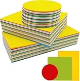 300 Stück Moderationskarten Set,Moderationskarten Set Rund,Moderationskarten Oval,Rechteck Oval Rund Bunte Karten,Karten für Weihnachten Basteln Büro Schule Präsentation und Moderation