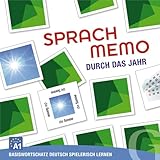 Hueber Verlag GmbH SPRACHMEMO Durch das Jahr: Basiswortschatz Deutsch spielerisch Lernen. Sprachspiel