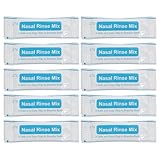 ERINGOGO Nasenspülsalz 40 X 2,7g Beutel Sofort Lösliche Physiologische Kochsalzlösung Einzeln Verpackt für Tägliche Nasenreinigung und Pflege bei Verstopfter Nase für Erwachsene