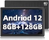 Liuord Tablet 10.1 Zoll 8GB RAM 128GB ROM Touch Screen Android 13 Tablet with IPS HD Telephoto 5MP + 8MP Bluetooth 5.0 WiFi 5G GPS Battery 6000mAh