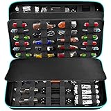 ALLPRIMO Messertasche für 64+ Taschenmesser, Messeraufbewahrung Tasche Holder für Springmesser/ für Klappmesser/ für EDC Taktisches Messer. Knife Bag Aufbewahrungsbox für Outdoor & Survival (Nur Box)