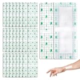 25 Pcs Duschpflaster Wasserfest Wasserdichte Pflaster Duschpflaster Groß Wasserdichtes Pflaster Wundpflaster Wasserfest Zum Schwimmen, Duschen, Sport Und Als Tattoo-Schutz(25 * 10cm)